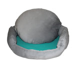 ROUND BED WITH LARGE REMOVABLE CUSHION 9644 
